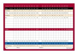 How to Mark a Golf Scorecard