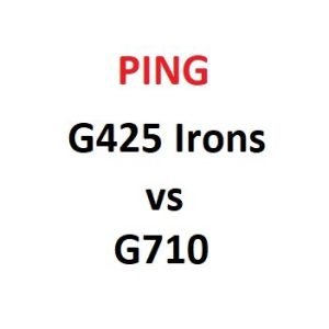 Ping G425 Irons vs G710