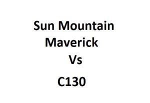 Sun Mountain Maverick Vs C130 Golf Bag
