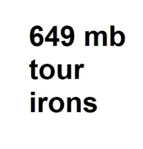649 mb tour irons
