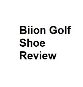 Biion Golf Shoe Review