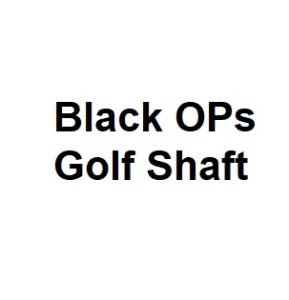 Black OPs Golf Shaft