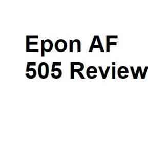 Epon AF 505 Review