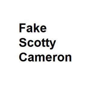Fake Scotty Cameron