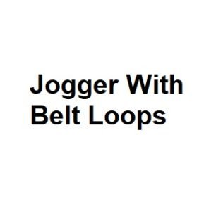 Jogger With Belt Loops