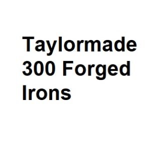 Taylormade 300 Forged Irons