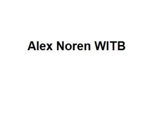 Alex Noren WITB