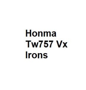 Honma Tw757 Vx Irons