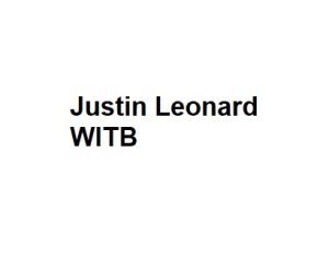 Justin Leonard WITB