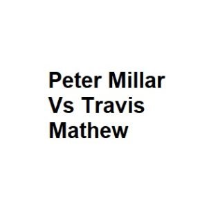 Peter Millar Vs Travis Mathew