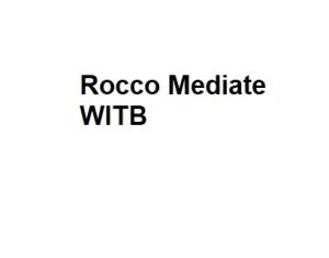 Rocco Mediate WITB