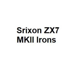 Srixon ZX7 MKII Irons