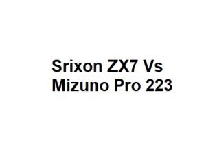 Srixon ZX7 Vs Mizuno Pro 223