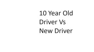 10 Year Old Driver Vs New Driver