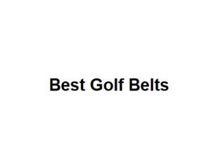 Best Golf Belts
