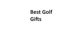 Best Golf Gifts