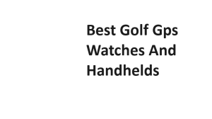 Best Golf Gps Watches And Handhelds