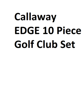 Callaway EDGE 10 Piece Golf Club Set