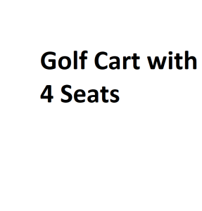 Golf Cart with 4 Seats