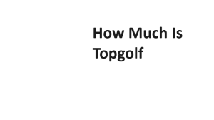 How Much Is Topgolf