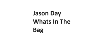 Jason Day Whats In The Bag