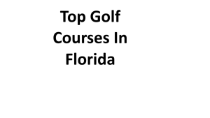 Top Golf Courses In Florida 2