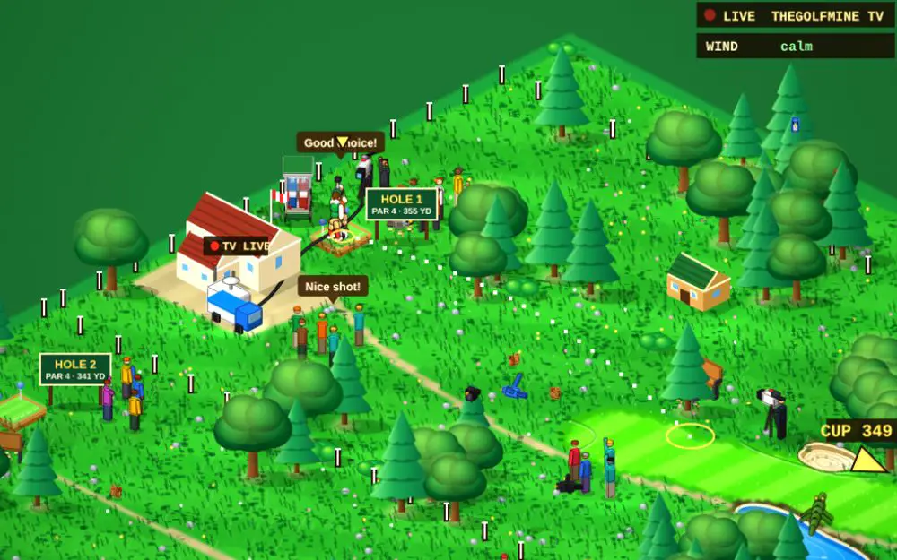 Summer Pines golf game
