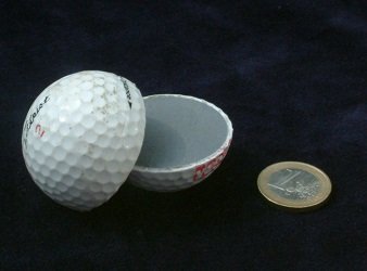 What is Inside a Golf Ball