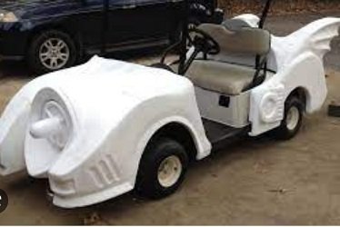 how to paint fiberglass golf cart