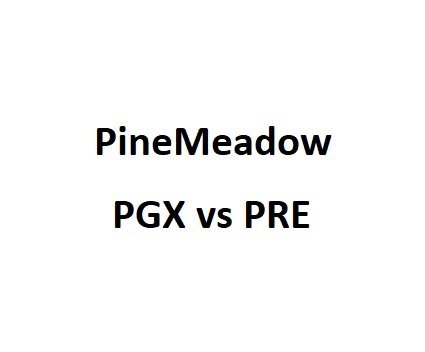 pinemeadow pgx vs pre