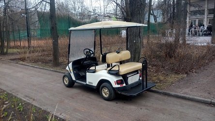 where is serial number on club car golf cart