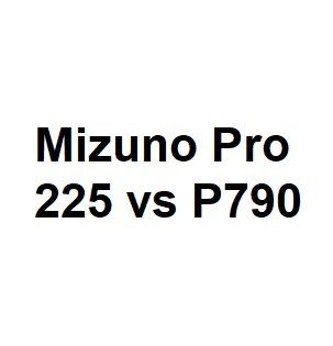 Mizuno Pro 225 vs P790