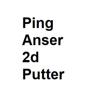 Ping Anser 2d Putter