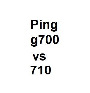 Ping g700 vs 710