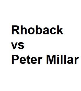 Rhoback vs Peter Millar