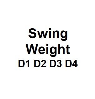 Swing Weight D1 D2 D3 D4