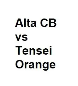 alta cb vs tensei orange