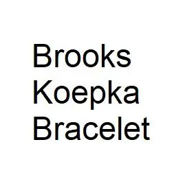 brooks koepka bracelet