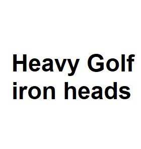 heavy golf iron heads