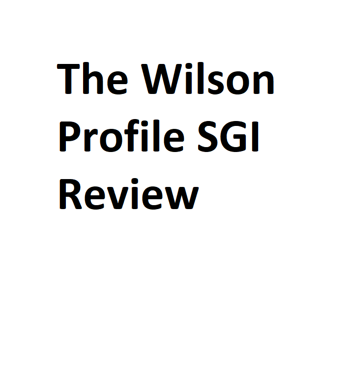 The Wilson Profile SGI Review - Complete Information